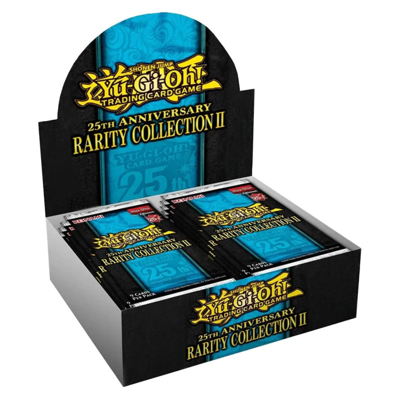 25th Anniversary Rarity Collection II Booster Display